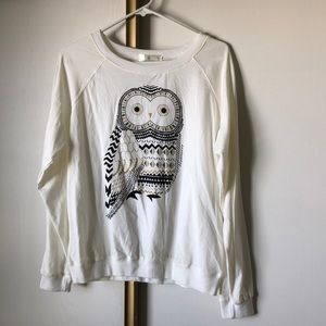 Owl long sleeve shirt